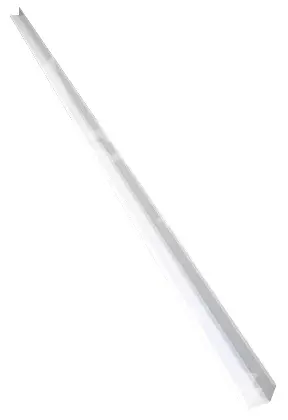 lišta AL bílá - vnější  100 x 100 mm, L = 2,0 m